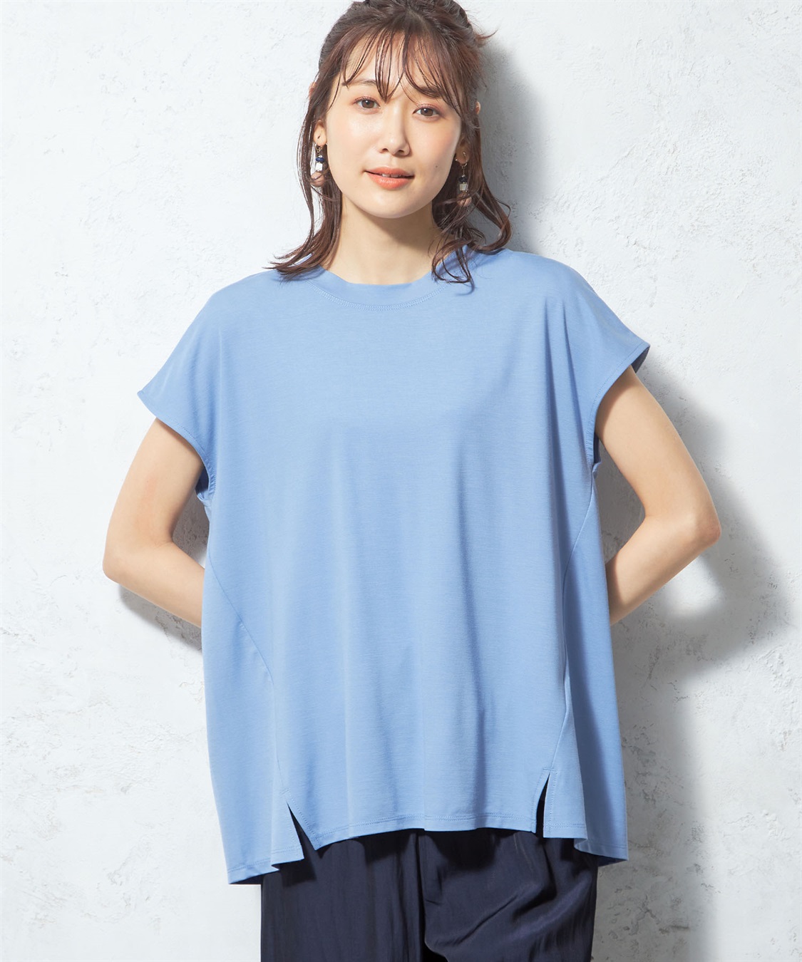 Petit Honfleur 【接触冷感】チュニックプルオーバー_main