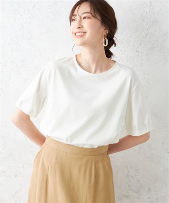 Petit Honfleur 【接触冷感】【UV対策】ナノファインタックプルオーバー_variationthumb_1