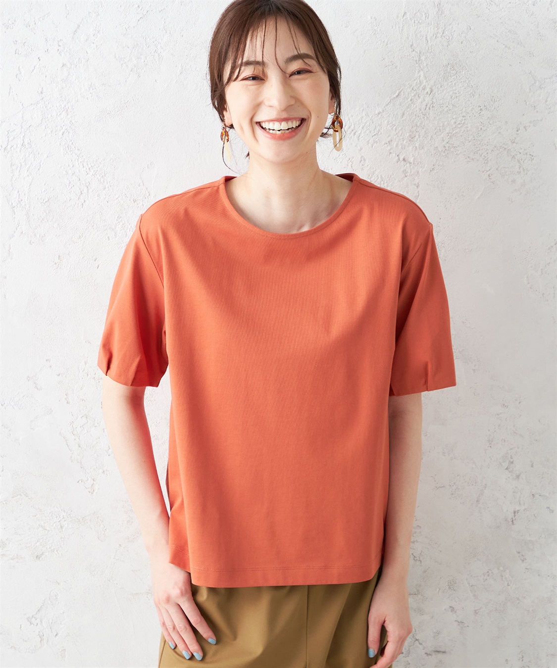 Petit Honfleur 【接触冷感】【UV対策】ナノファインタックプルオーバー_variation_2