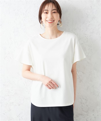 Petit Honfleur 【接触冷感】【UV対策】ナノファインフレアスリーブプルオーバー_variationthumb_1