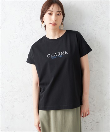 Petit Honfleur 【接触冷感】【UV対策】ナノファインロゴプルオーバー_variationthumb_2