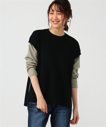 Petit Honfleur 畔編みニットベスト_variationthumb_3