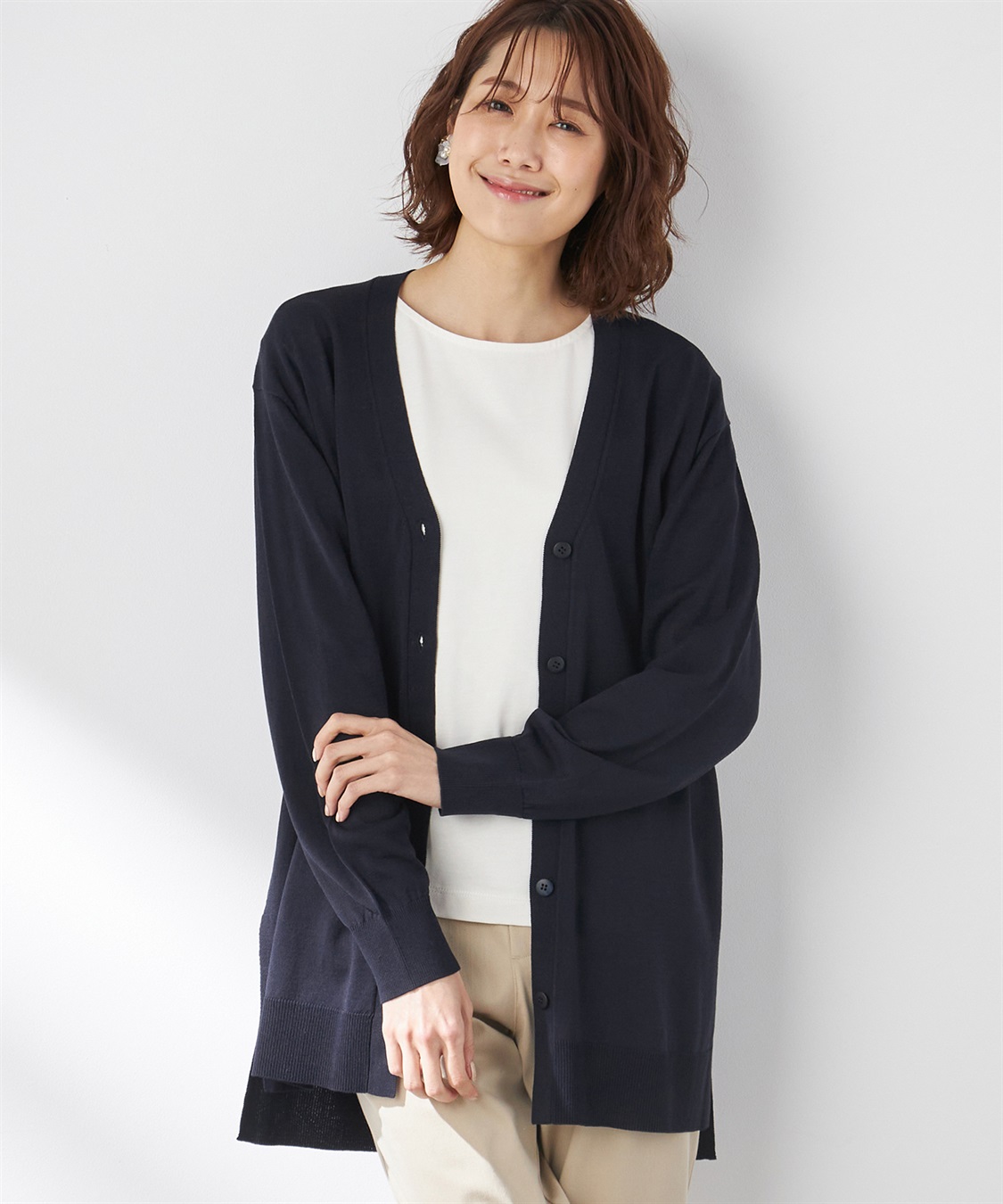 ☆専用☆新品プチローブロングカーディガン羽織り