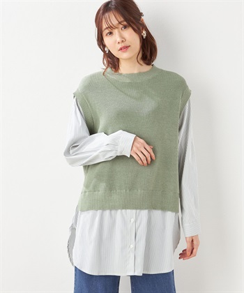 Petit Honfleur レイヤードニットプルオーバー_variationthumb_2