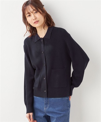 Petit Honfleur 襟付きニットカーディガン_variationthumb_3