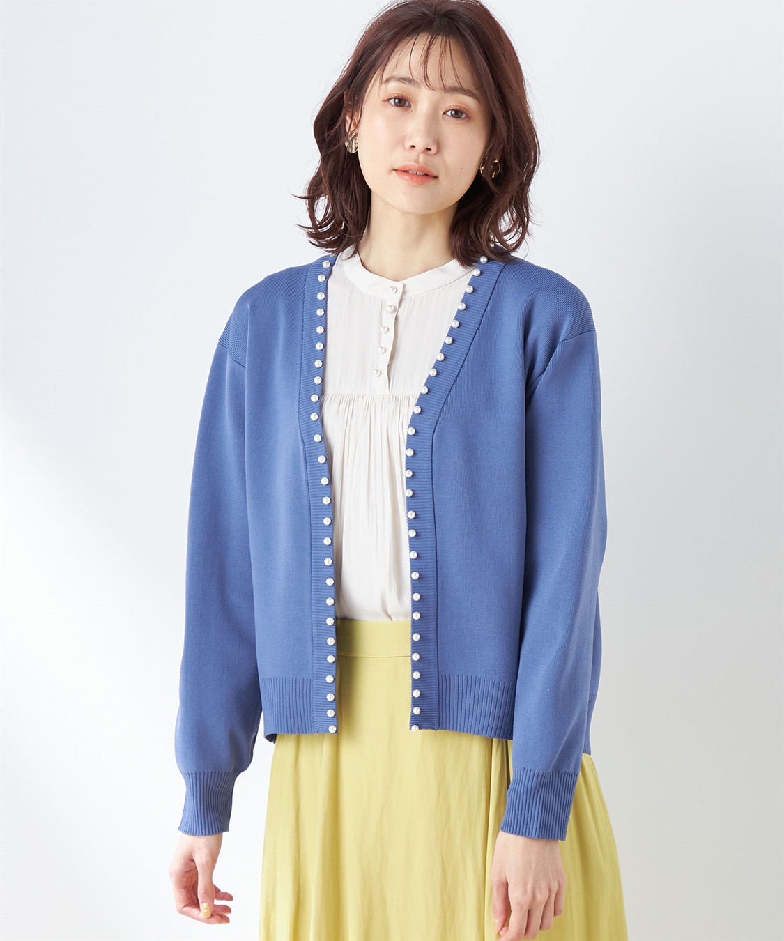 Auberge pearl パール カーディガン ブラック Vol.4322【AUBERGE：PERLE】｜AUBERGE・Needles・IndianJewelry