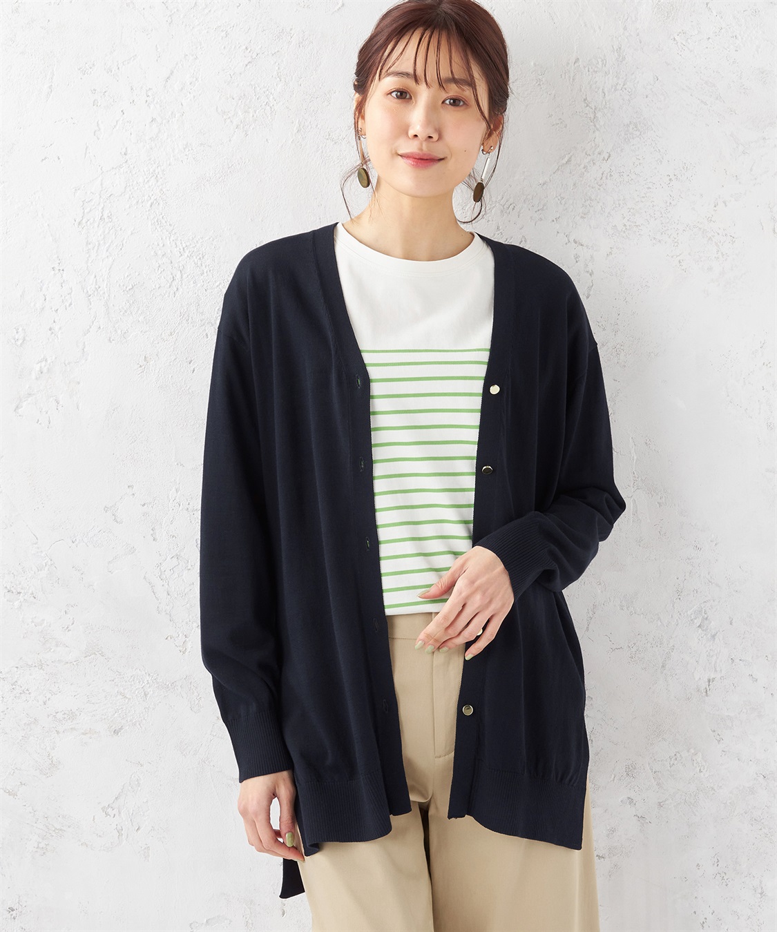 ☆専用☆新品プチローブロングカーディガン羽織り