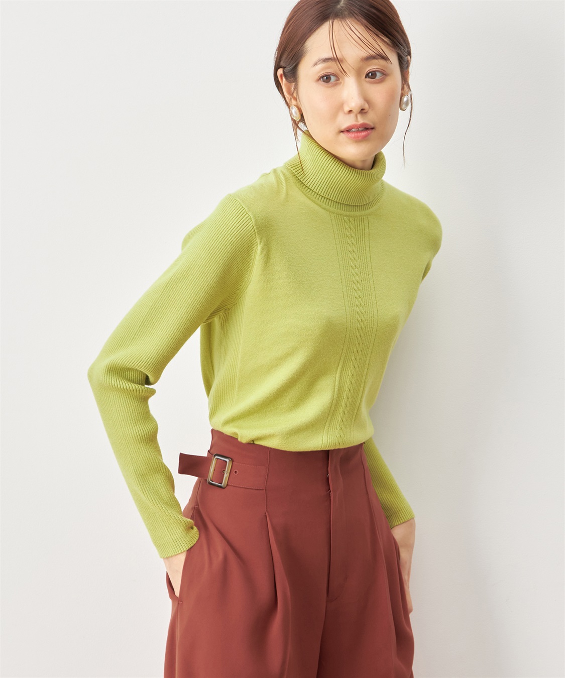 Petit Honfleur タートルネックニットプルオーバー_variation_6