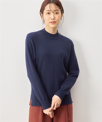 Petit Honfleur ヘリンボーンニットプルオーバー_variationthumb_3