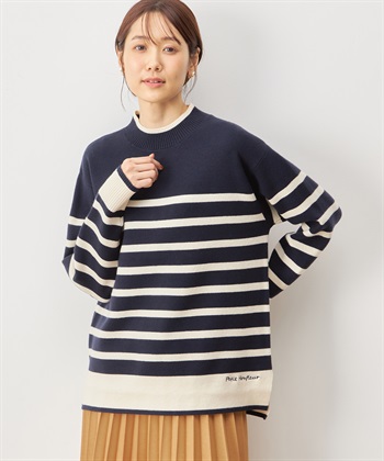 Petit Honfleur ボーダーニットプルオーバー_variationthumb_2