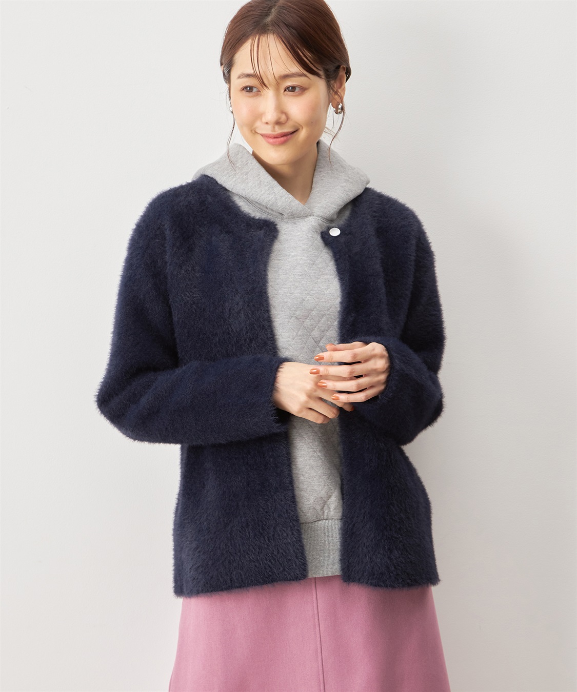 Petit Honfleur Wフェイスフェザージャケット_main