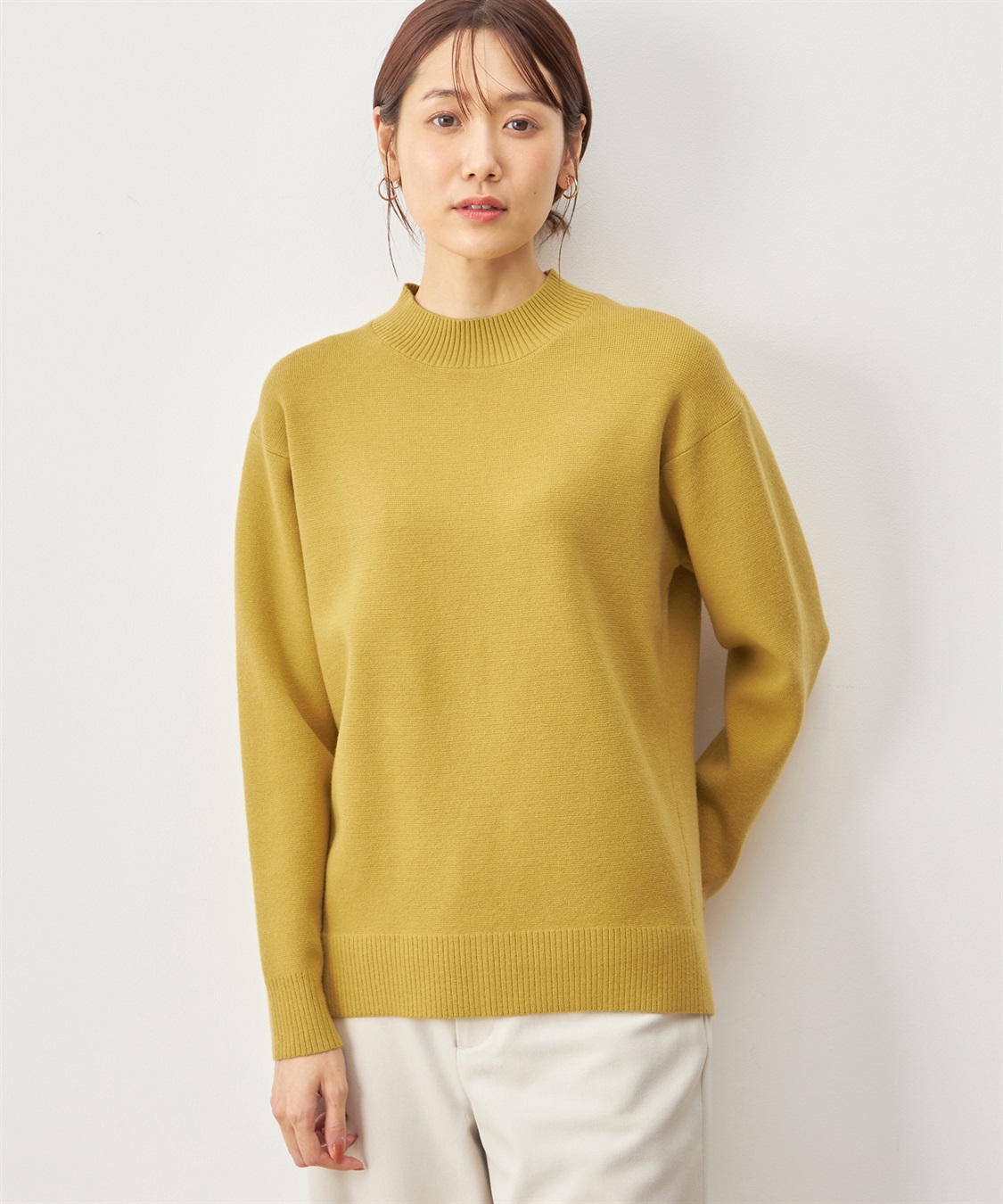 Petit Honfleur モックネックニットプルオーバー_variation_2