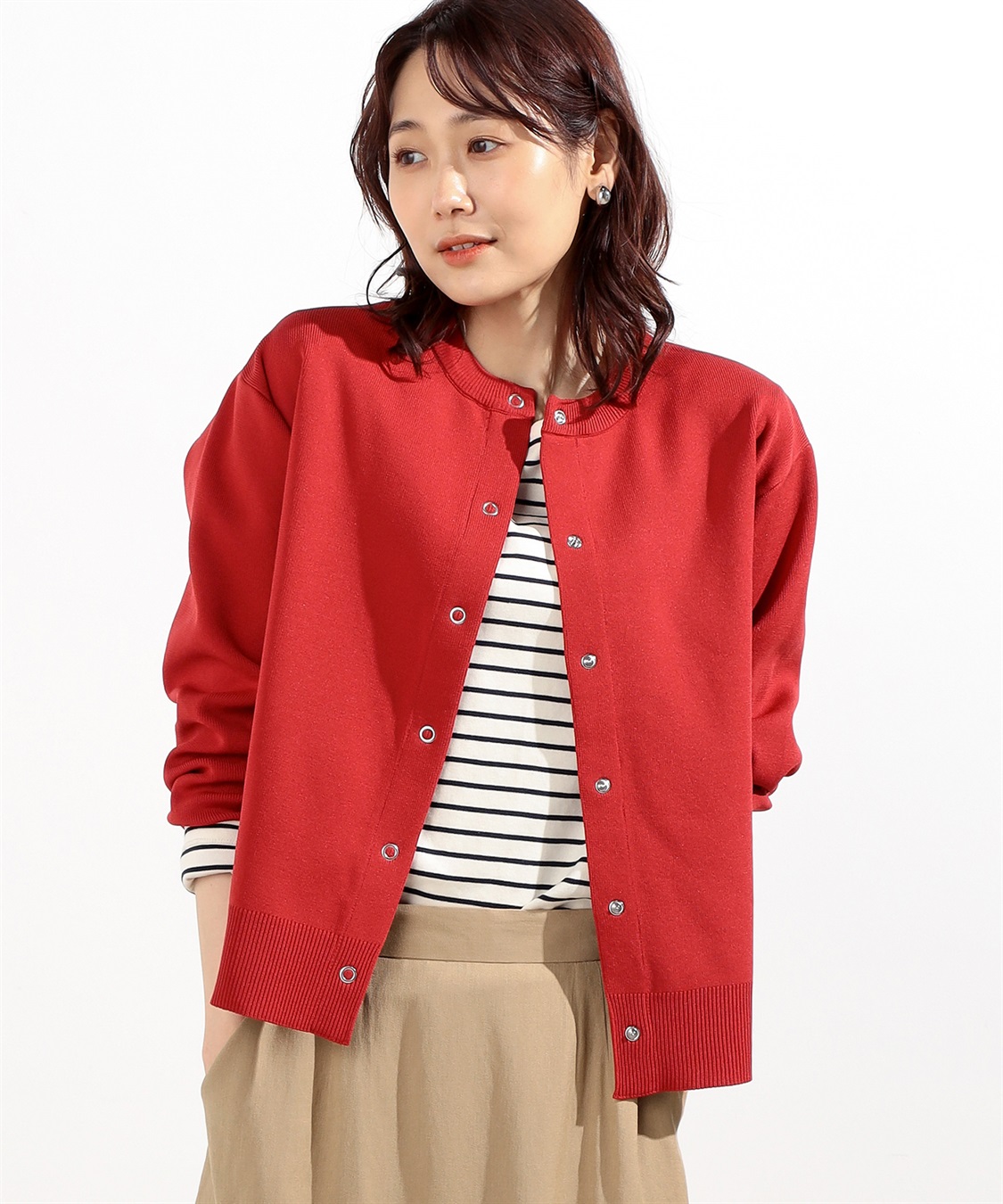 Petit Honfleur ニットカーディガン_variation_1