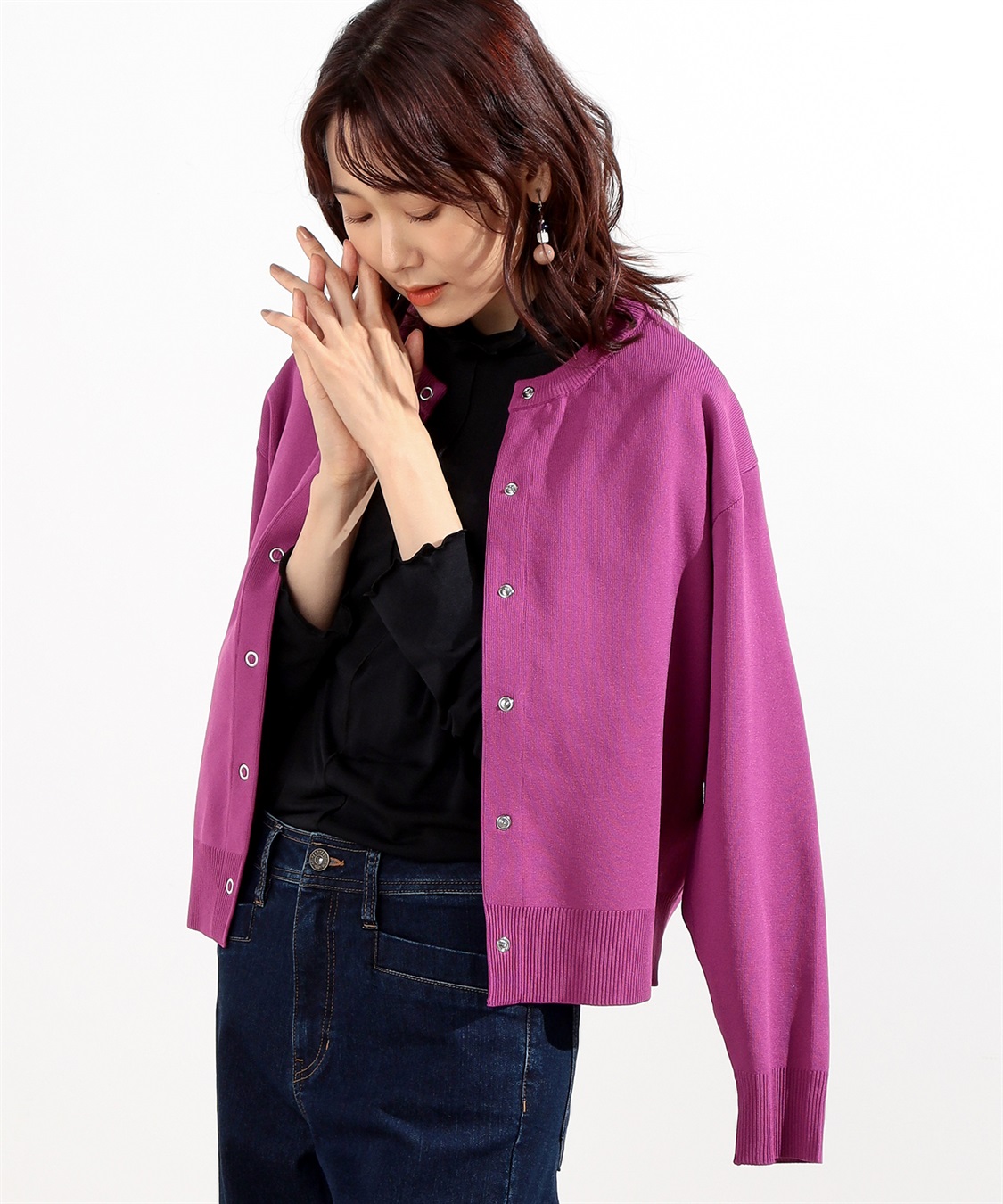 Petit Honfleur ニットカーディガン_variation_3