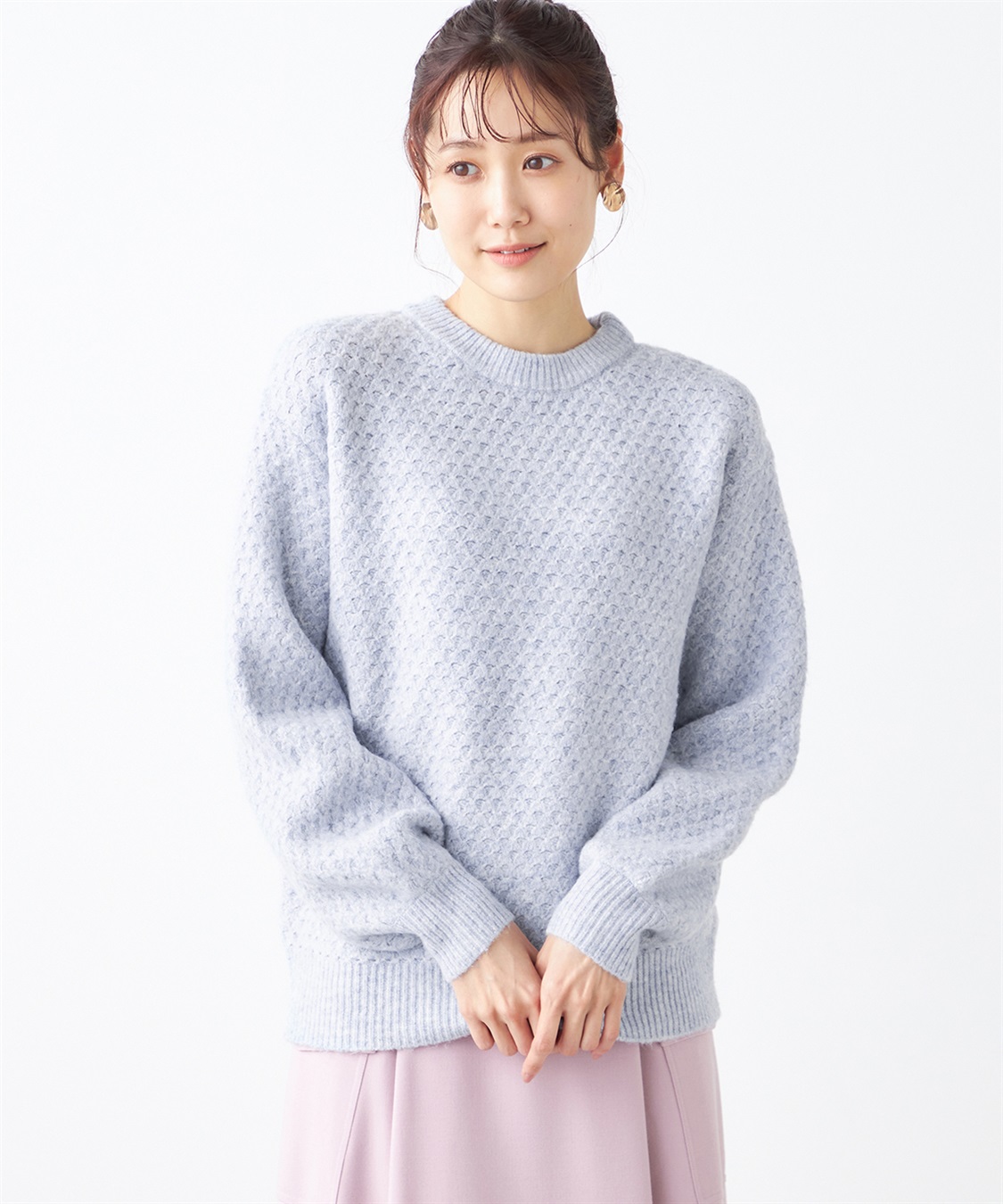 Petit Honfleur ポコポコニットプルオーバー_variation_3