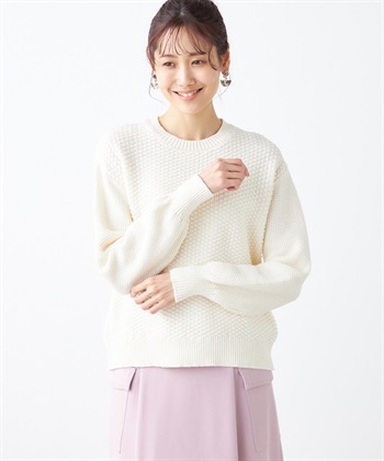 Petit Honfleur カノコ編みニットプルオーバー_variationthumb_1