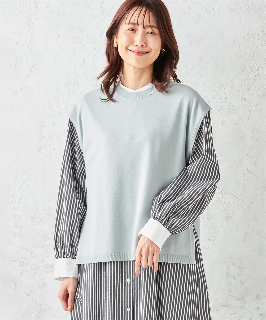 Petit Honfleur ニットベスト_variation_2