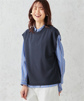 Petit Honfleur ニットベスト_variationthumb_3