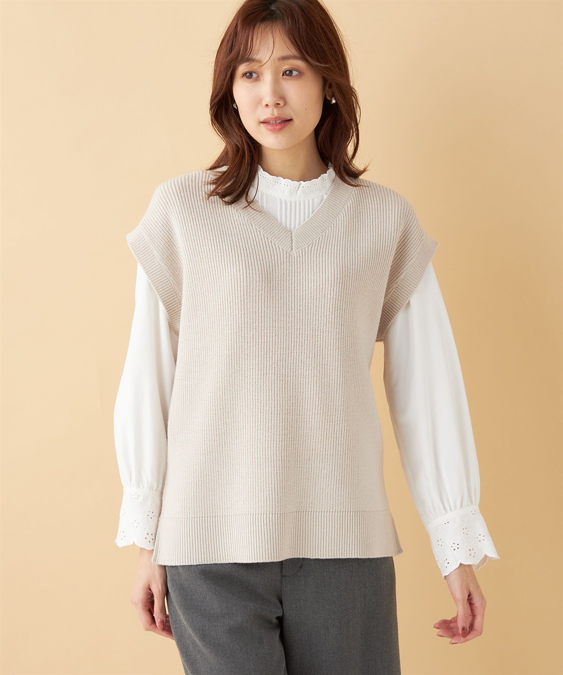 Commission ニットベスト ユニセックス Commission ニットベスト ユニ