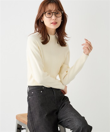 Petit Honfleur ワイドリブニットプルオーバー_variationthumb_1