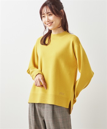 Petit Honfleur もちもちニットモックネックプルオーバー_variationthumb_3