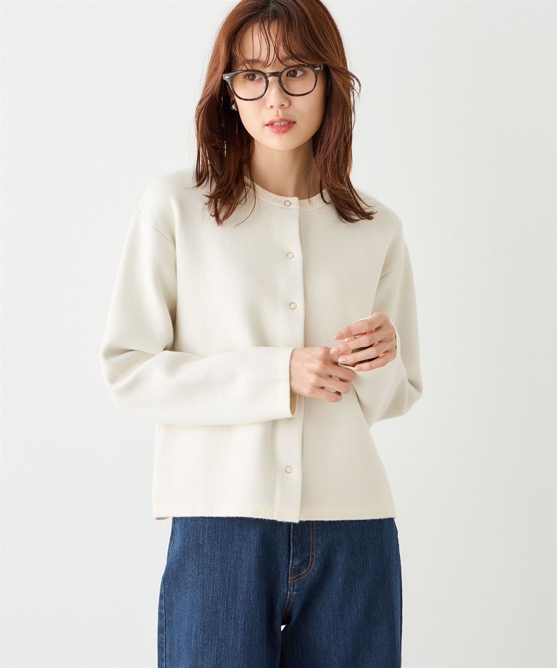 Petit Honfleur ニットカーディガン_main