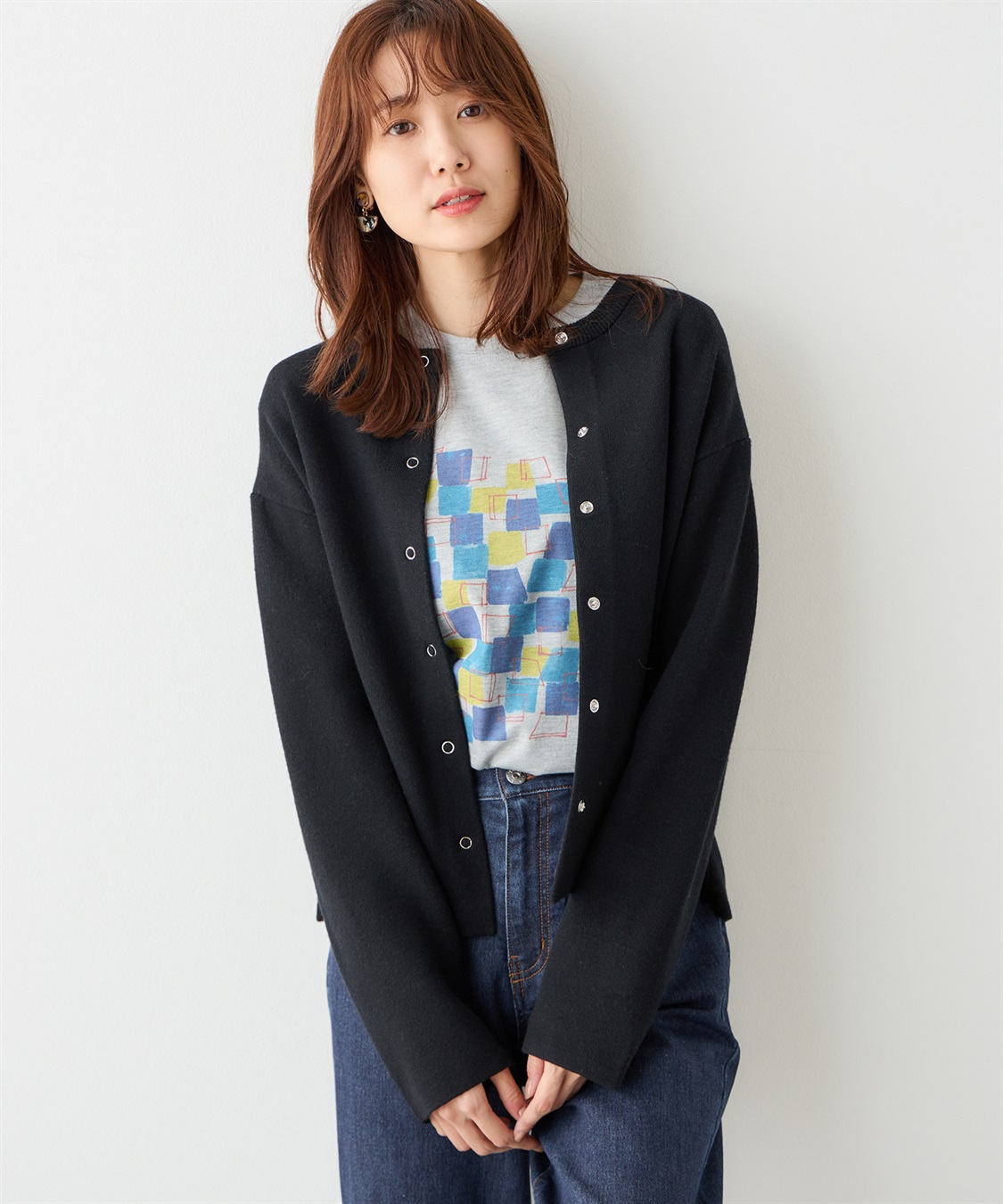 Petit Honfleur ニットカーディガン_variation_2