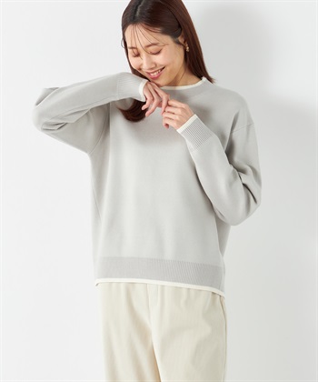 Petit Honfleur バイカラーニットプルオーバー_variationthumb_1