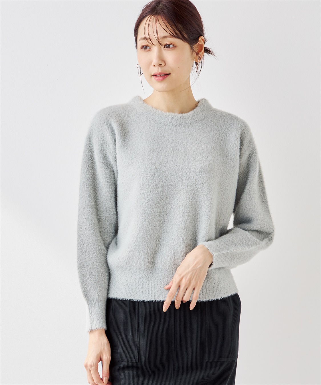 Petit Honfleur フェザーニットプルオーバー_variation_1