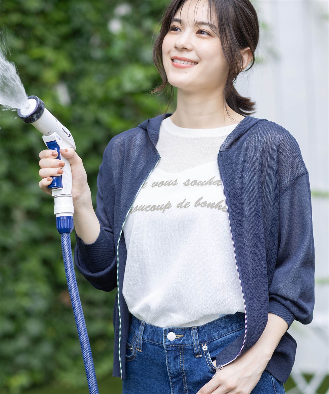 Petit Honfleur ニットパーカー_main