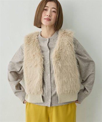 ファーベスト(ベージュ-M)