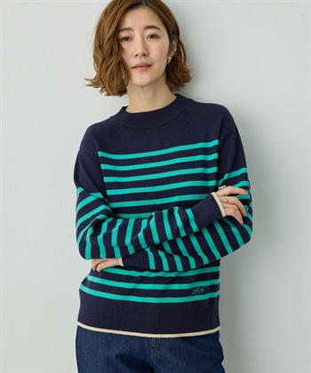 Petit Honfleur ボーダーブルオーバー_variationthumb_3