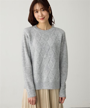 Petit Honfleur ダイヤニットプルオーバー_variationthumb_1