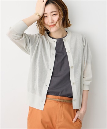 Petit Honfleur ノーカラーCD【楽ちんニット】_variationthumb_1