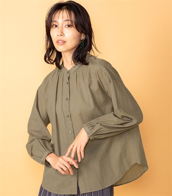 Petit Honfleur コットンジャガードブラウス_variationthumb_1