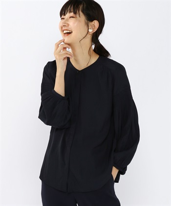 Petit Honfleur シャーリングブラウス_variationthumb_2