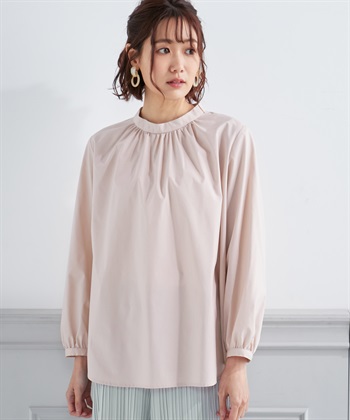 Petit Honfleur スタンドカラーブラウス_variationthumb_2