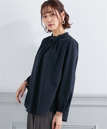 Petit Honfleur スタンドカラーブラウス_variationthumb_3