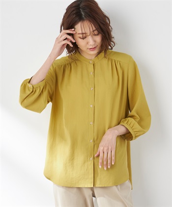 Petit Honfleur バンドカラーブラウス_variationthumb_2