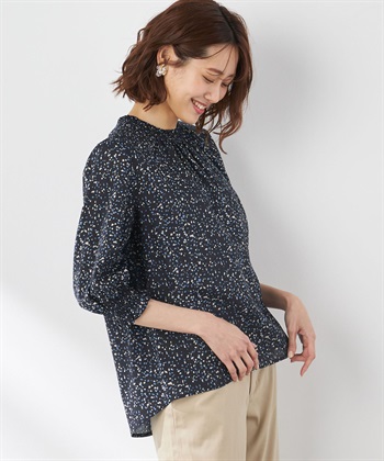 Petit Honfleur 小花柄プリントブラウス_variationthumb_3