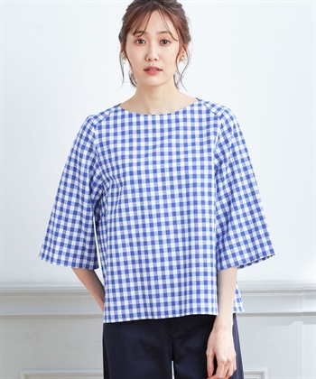 Petit Honfleur フレンチリネンAラインプルオーバー_variationthumb_2