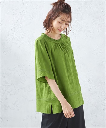 Petit Honfleur フリルカラーブラウス_variationthumb_2