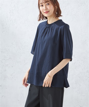 Petit Honfleur フリルカラーブラウス_variationthumb_3