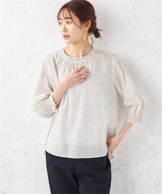 ブリントブラウス Petit Honfleur｜クロスプラス公式通販サイト