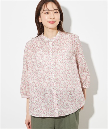 Petit Honfleur リバティプリントブラウス_variationthumb_2