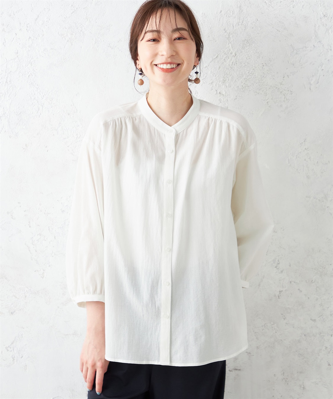 Petit Honfleur シアーブラウス_variation_1