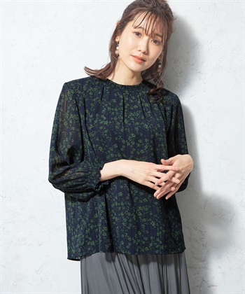 Petit Honfleur ジャガードストライプブラウス_variationthumb_2