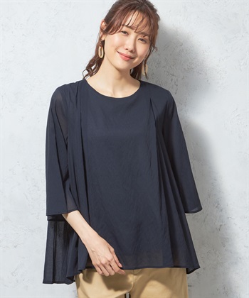 Petit Honfleur タックシアーブラウス_variationthumb_3