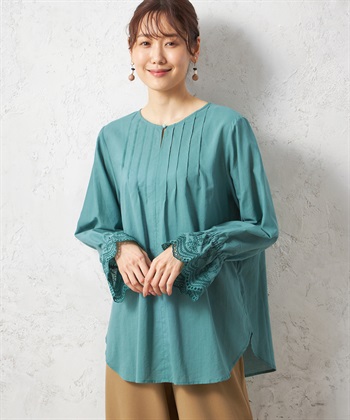 Petit Honfleur スカラップレースブラウス_variationthumb_2