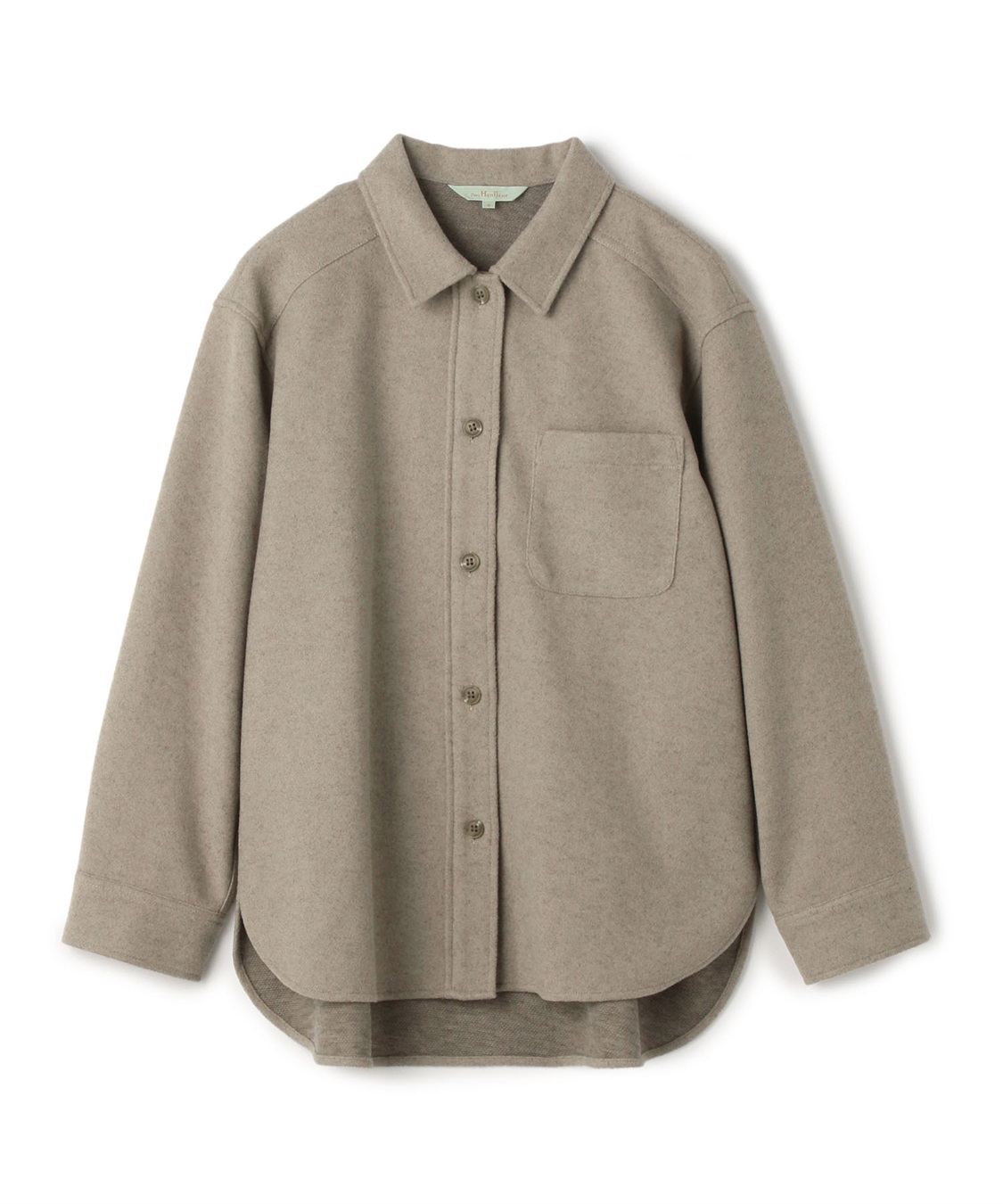 Petit Honfleur フェイクウールシャツジャケット_variation_2